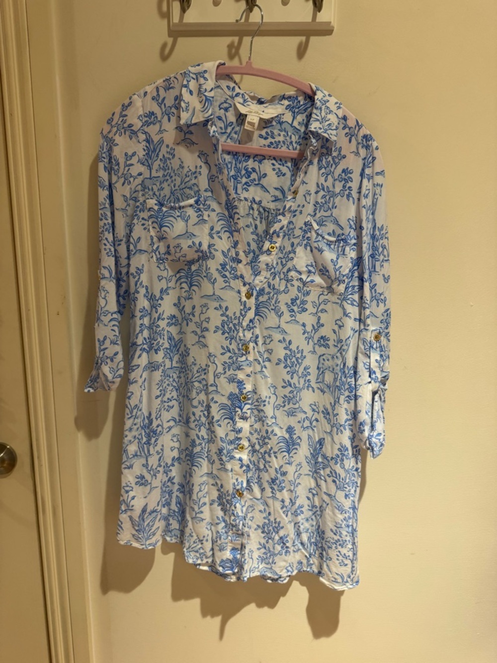 Lilly Pulitzer natalie cover up tall tales